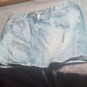 Size10 Old Navy Demin Mini Skirt